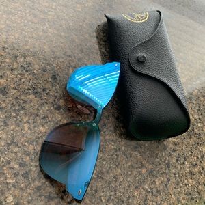 Ray Ban Blaze blue sunglasses